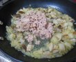 Tagliatelle cu hribi, ton si gorgonzola-1