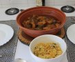 Tajine de pui cu prune si caise uscate-13