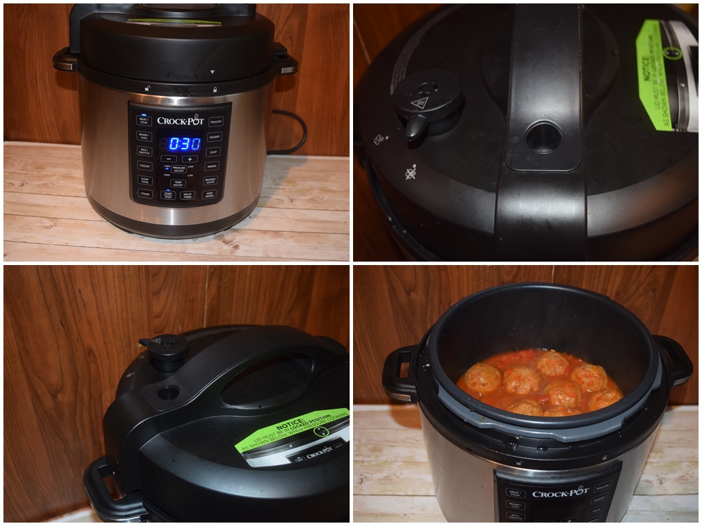 Tocana de ardei copti cu galuste bavareze, la Multicooker Crock Pot Express cu gatire sub presiune