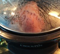 Ciolan cu fasole la slow cooker Crock-Pot