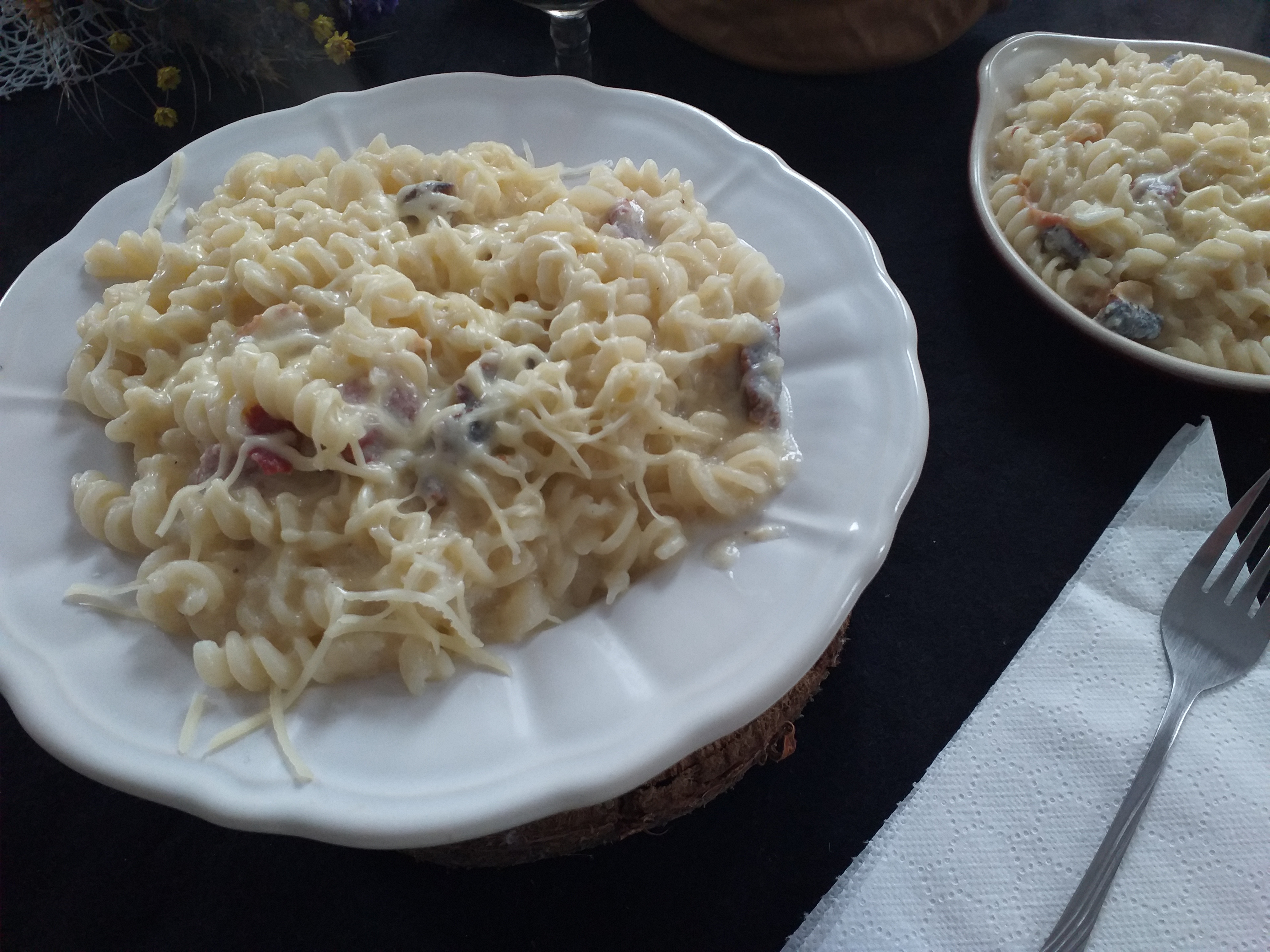 Paste carbonara