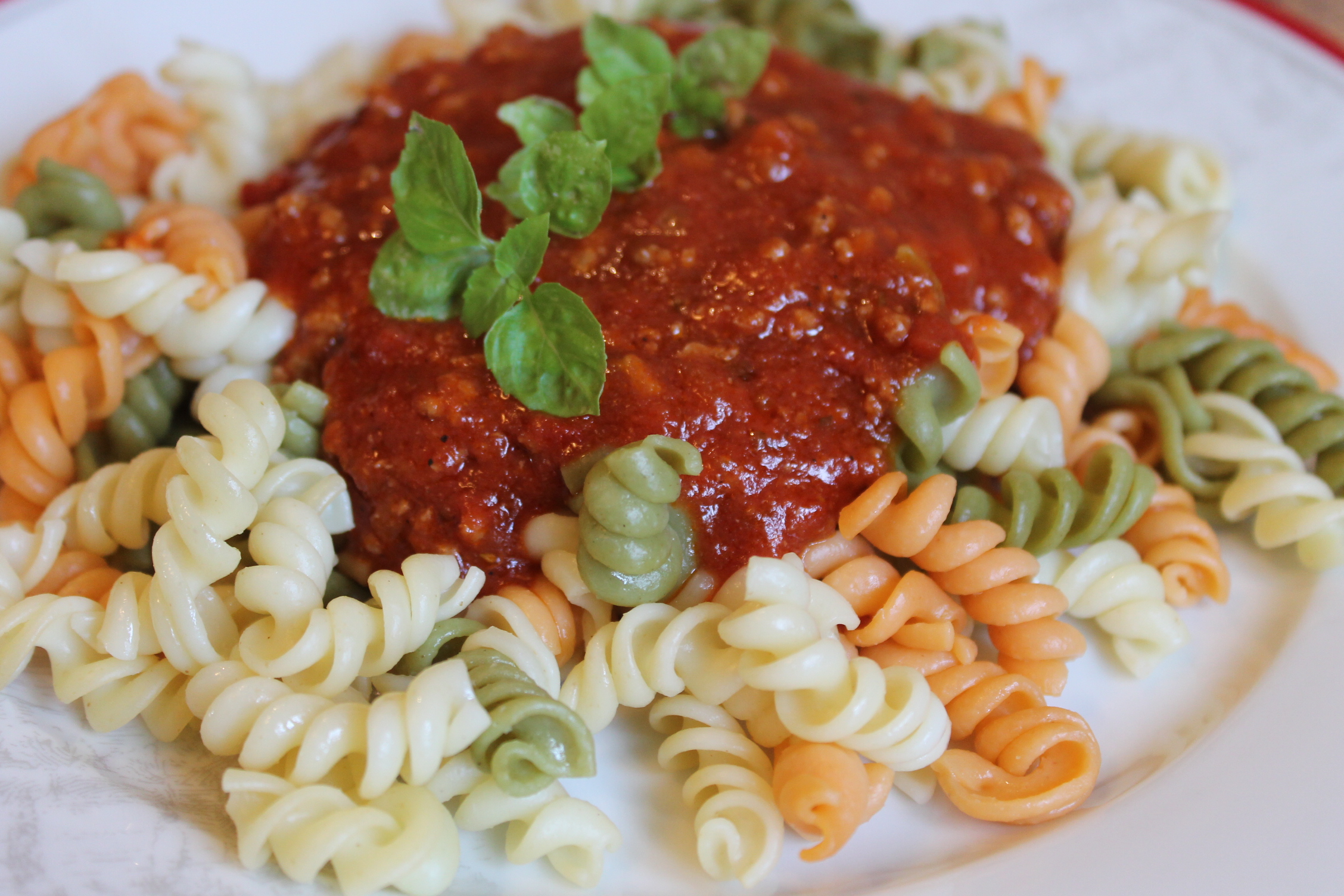 Fusilli Bolognese