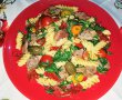 Salata de fusilli cu carne de vitel si rucola-0