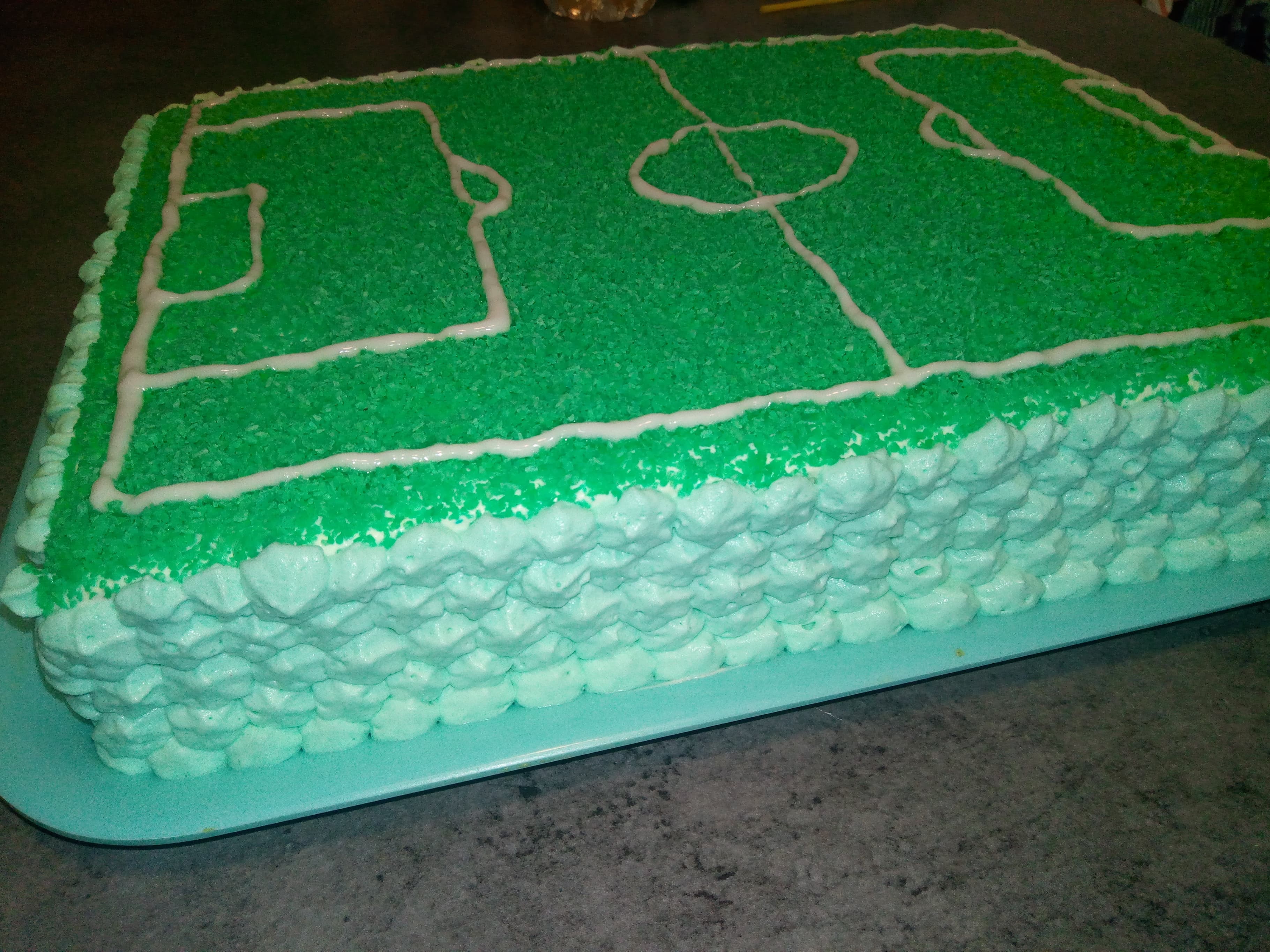 Desert tort teren de fotbal