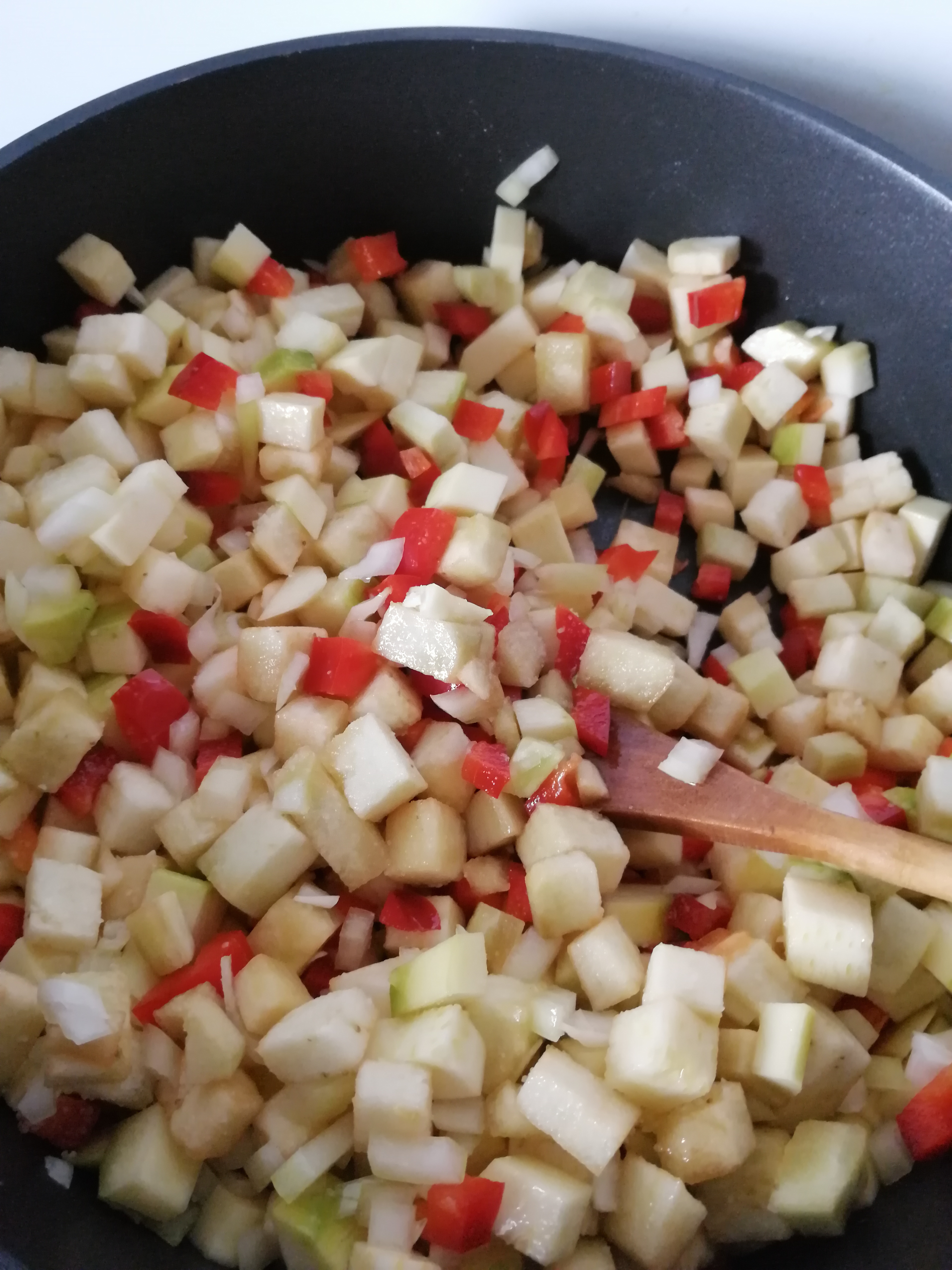 Focaccia cu legume