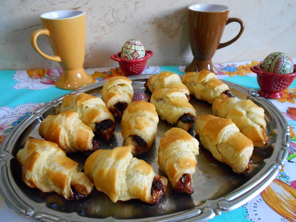 Desert mini croissante cu gem