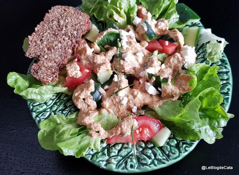 Pasta de tartinat Ktipiti cu branza feta si rosii