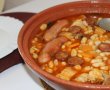 Cassoulet cu fasole, carnati si carne de pui-11