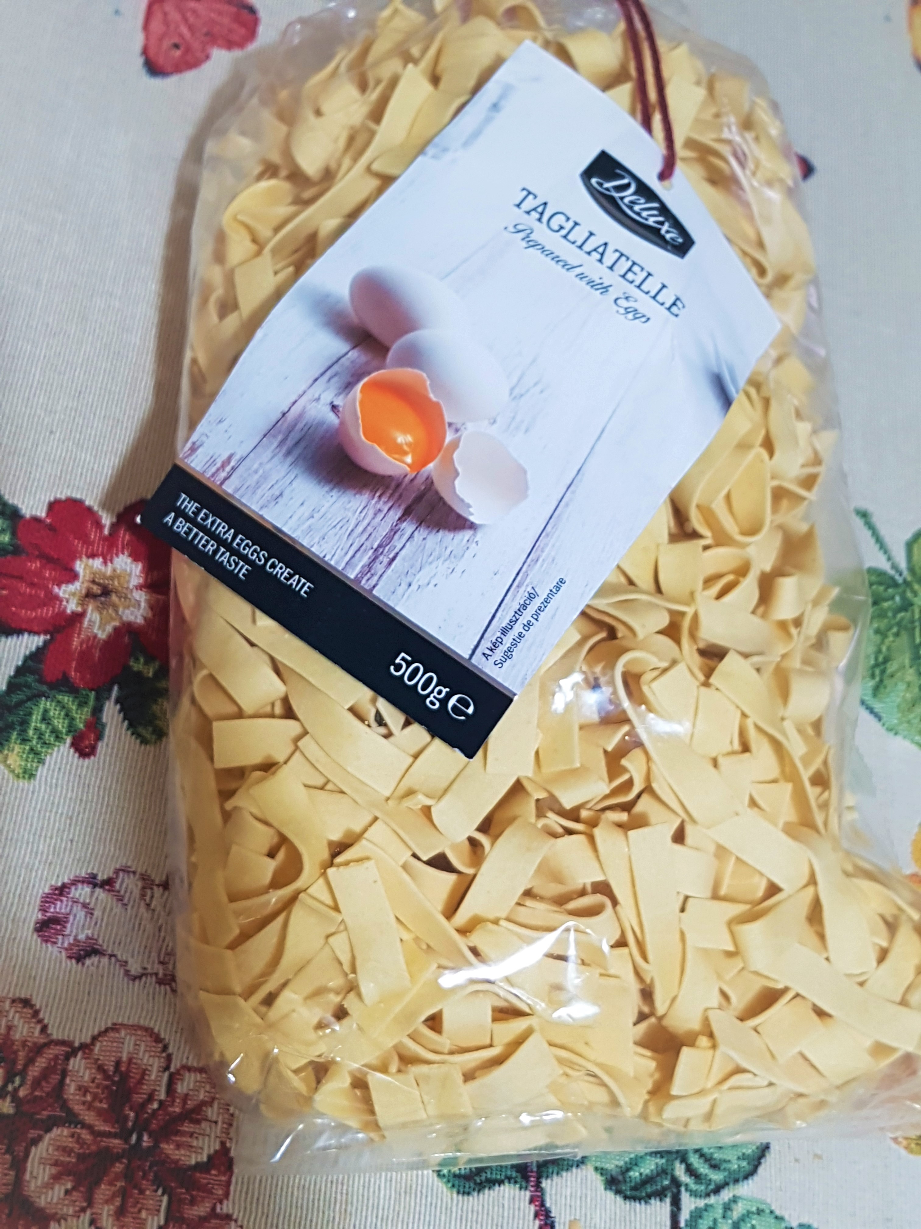 Tagliatelle cu chorizo