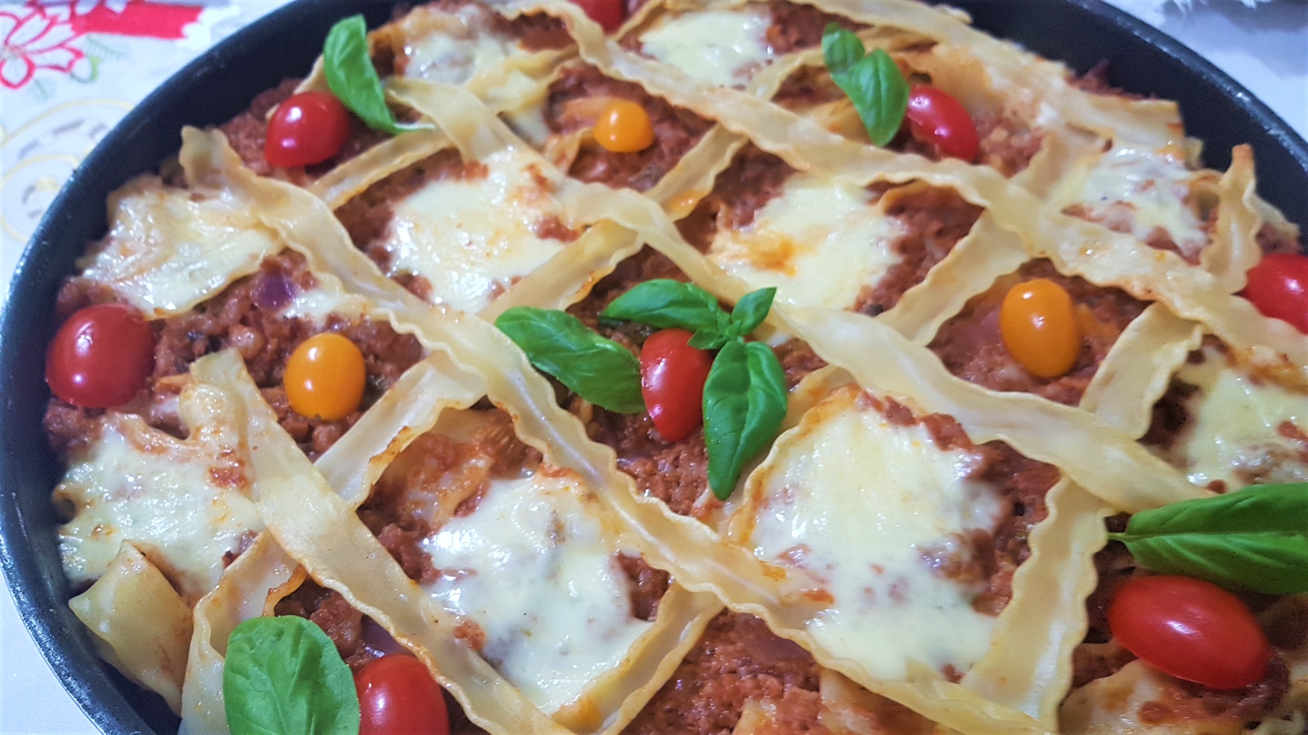 Paste cu carne tocata, la cuptor -pasta al forno