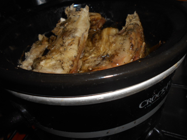 Pulpa de ied in vin la slow cooker Crock Pot