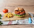 Burger de post din fasole rosie-7