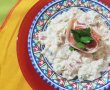 Salata de ciuperci cu smantana, jambon si ardei copti-14