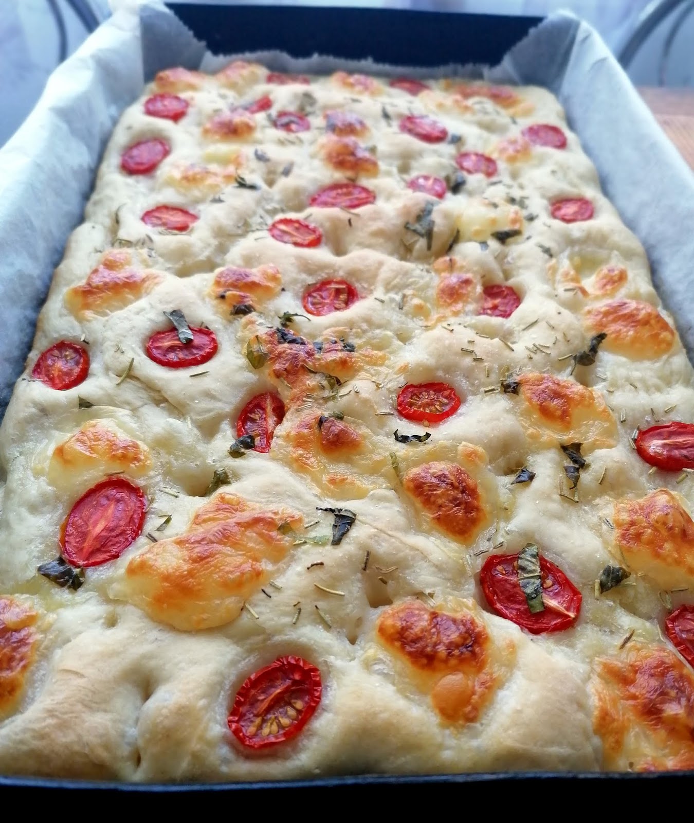 Focaccia caprese