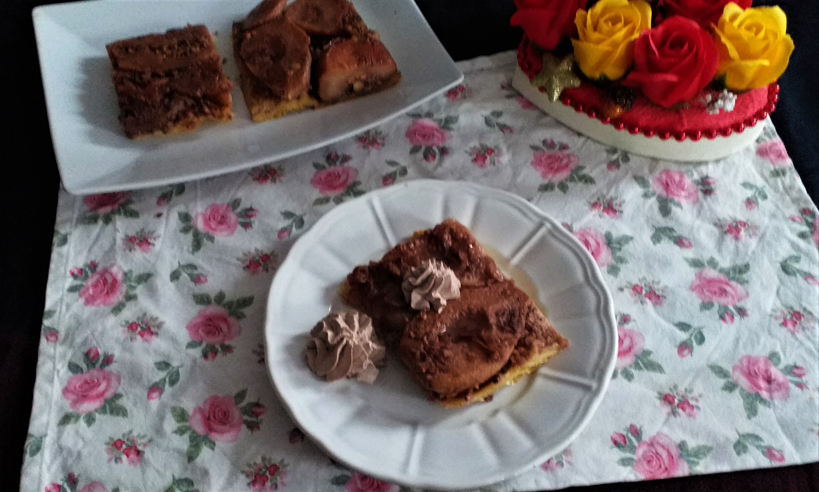 Desert tarta cu pere si aluat foietaj