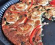 Aperitiv tarta quiche cu spanac si branza de capra (fara aluat)-8