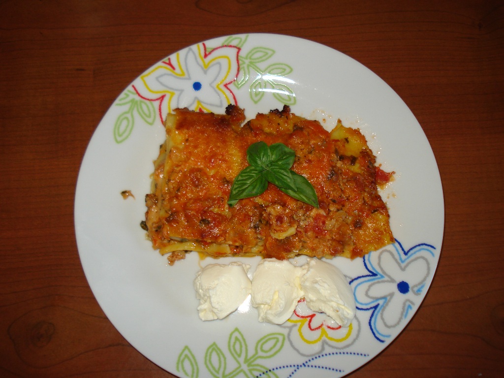 Lasagna cu carne tocata