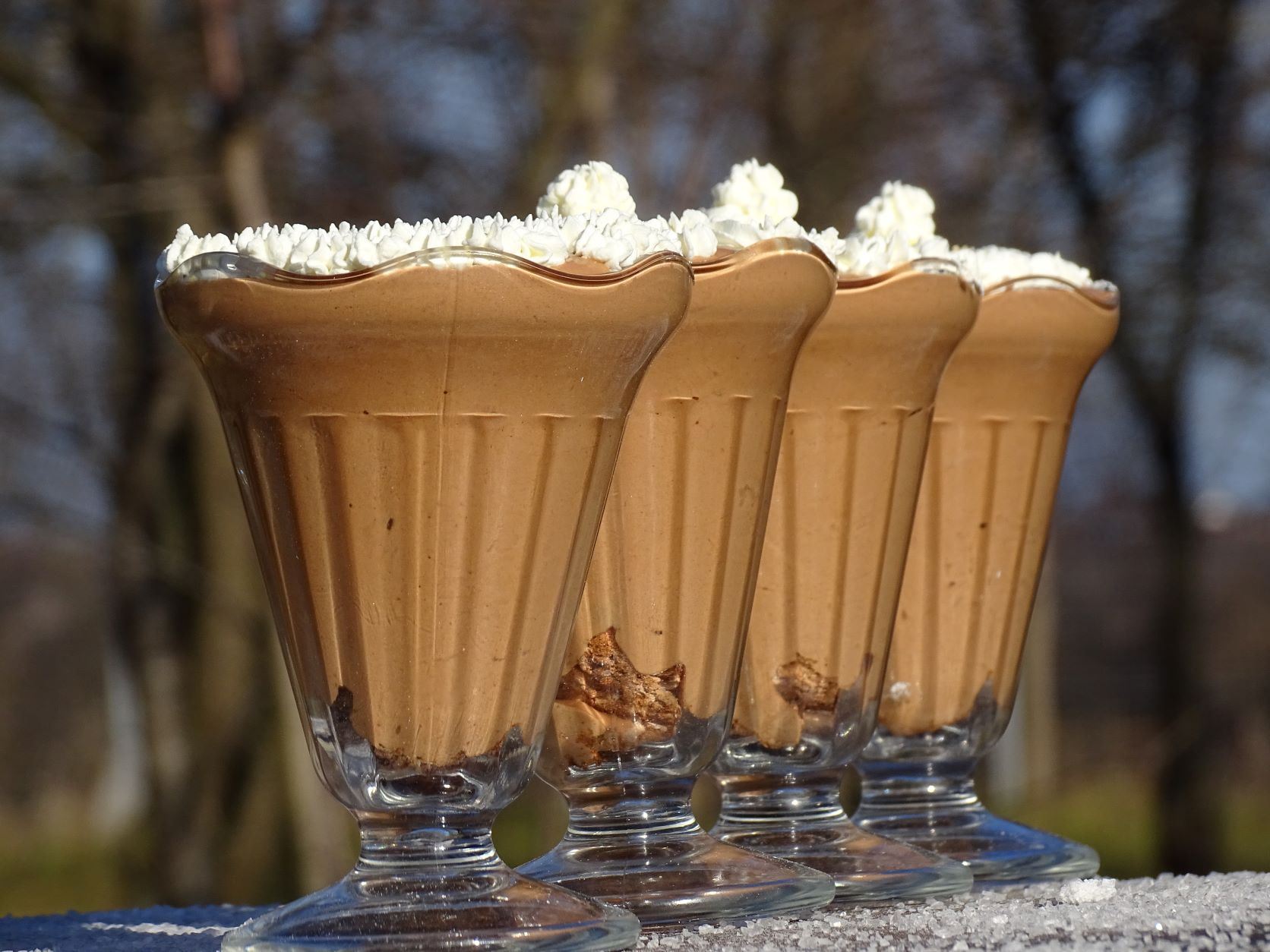 Reteta de mousse au chocolat cu Irish cream liqueur