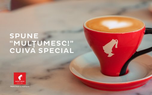 În luna iunie spune „Mulțumesc” cu o ceașcă de cafea Julius Meinl!