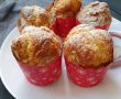 Briose cu afine si fulgi de migdale - Dulci si foarte pufoase-2