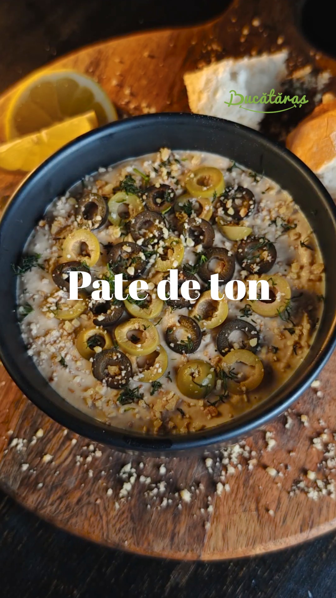 Pate cremos de ton - Rețeta super rapidă și gustoasă