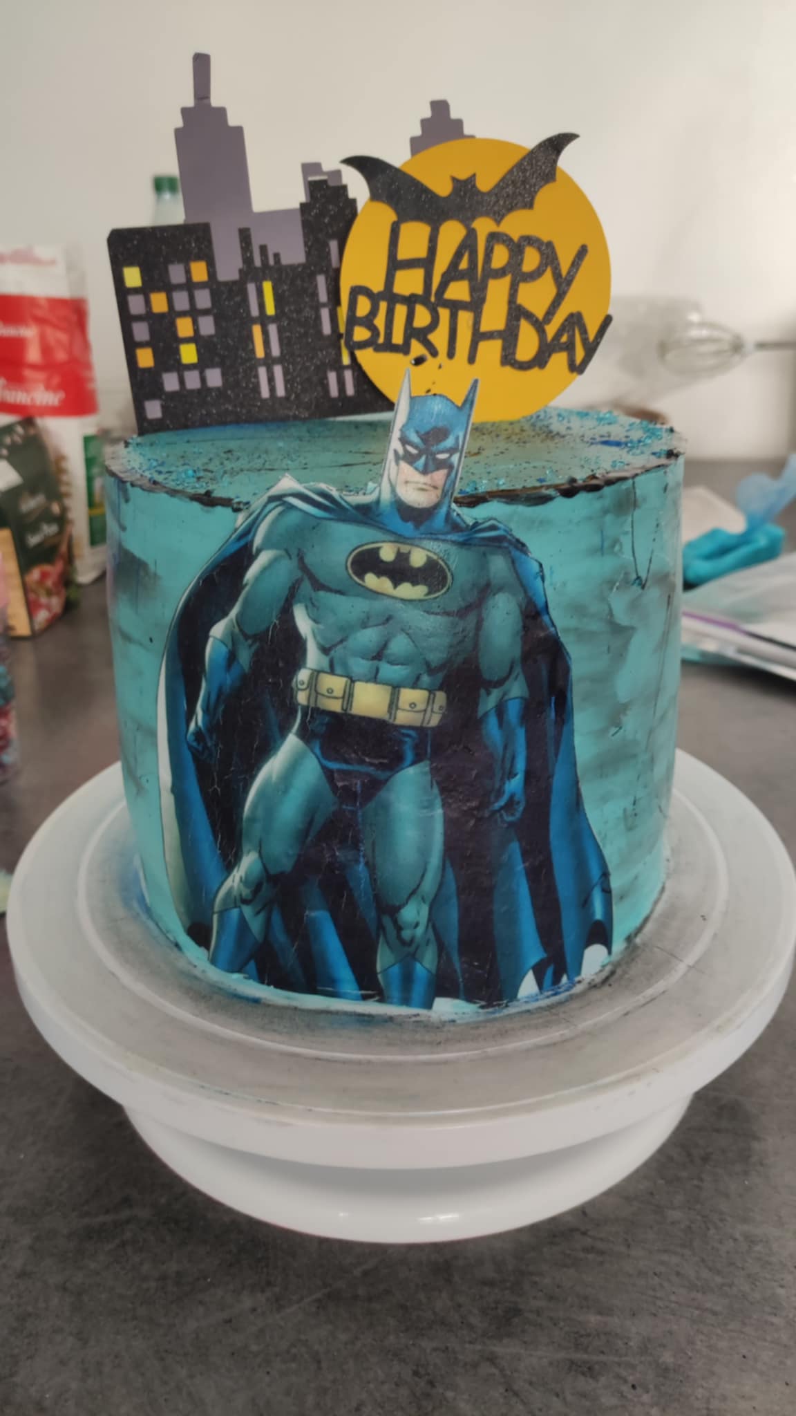 Tort cu bailey's, cafea si jeleu de afine