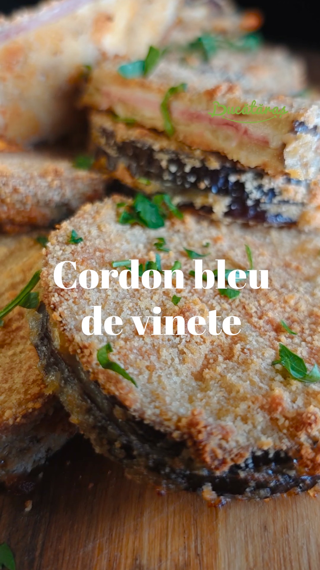 Cordon bleu de vinete - Varianta light și gustoasă
