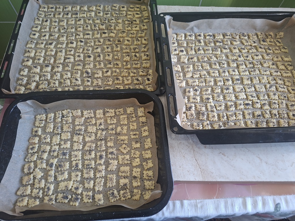 Crackers cu mac