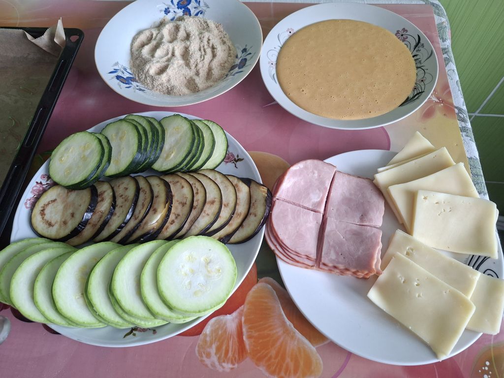 Cordon bleu de vinete, dovlecei si zucchini – Reteta simpla, rapida si gustoasa