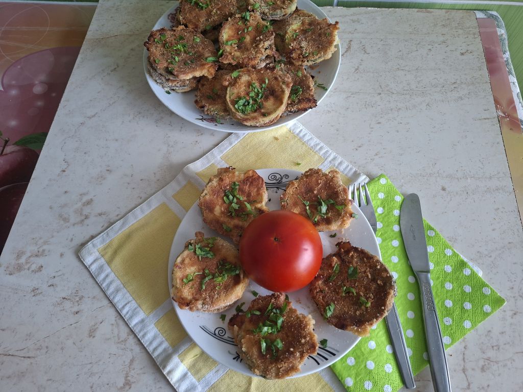 Cordon bleu de vinete, dovlecei si zucchini – Reteta simpla, rapida si gustoasa