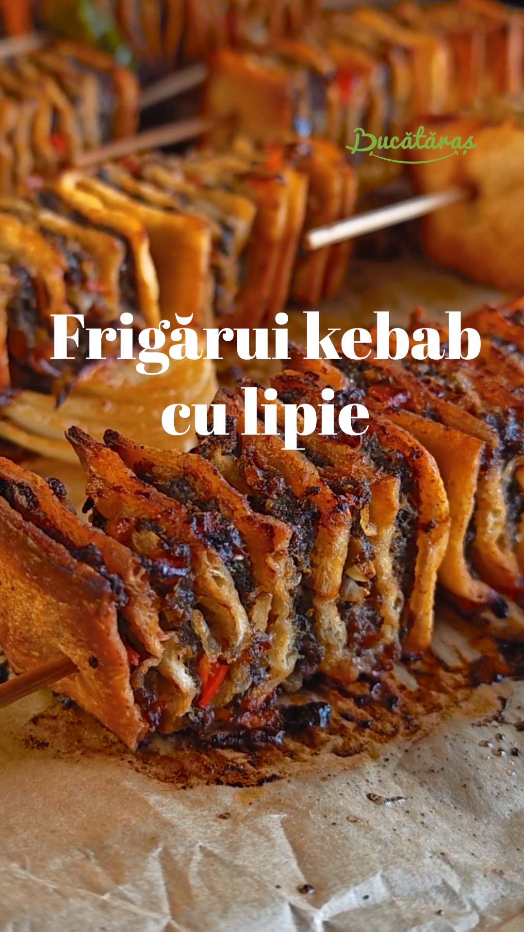 Frigărui kebab cu lipii - Rețeta ingenioasă, plină de savoare