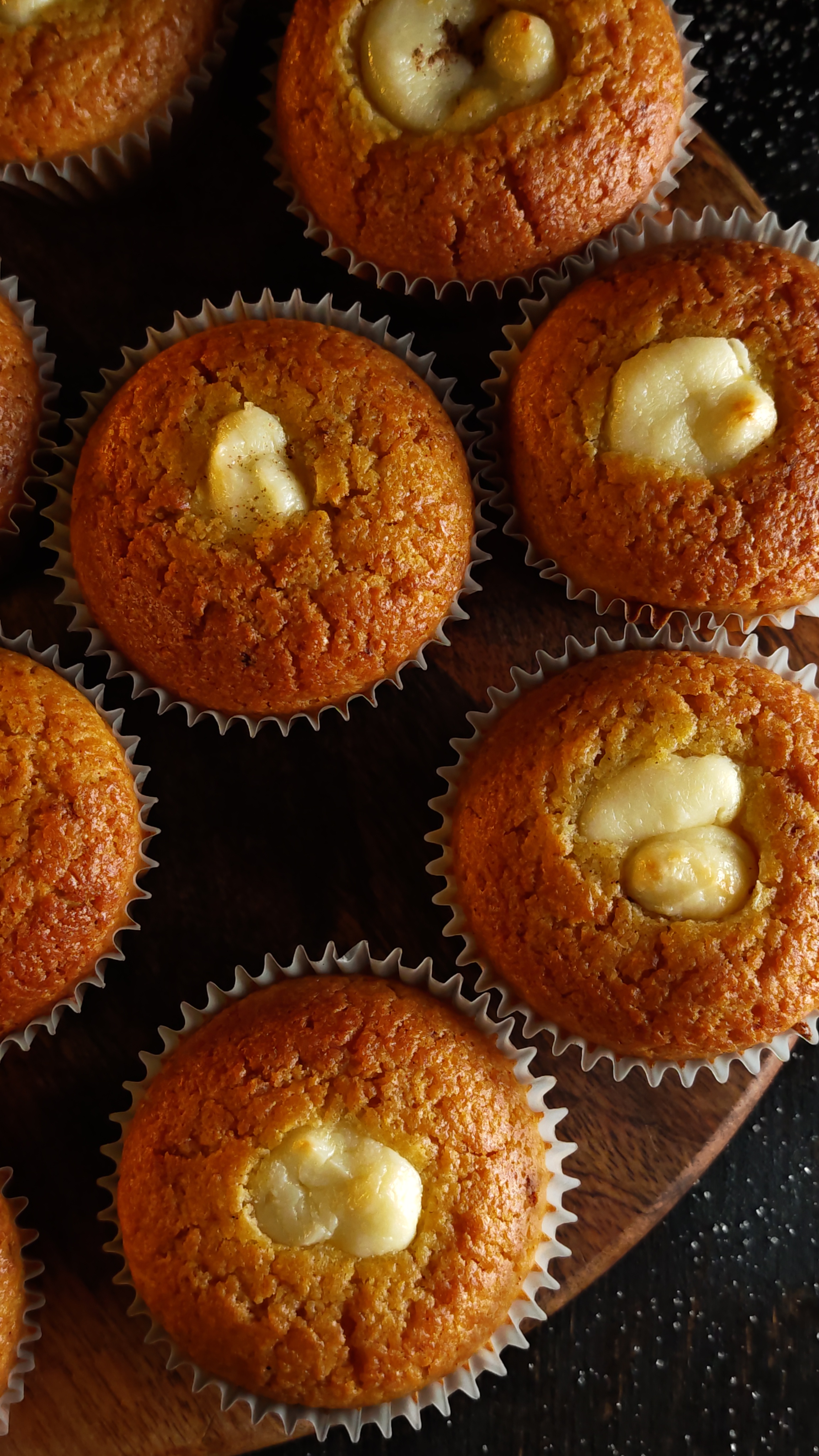 Brioșe cu dovleac și cremă de brânză - Pufoase, fragede și aromate