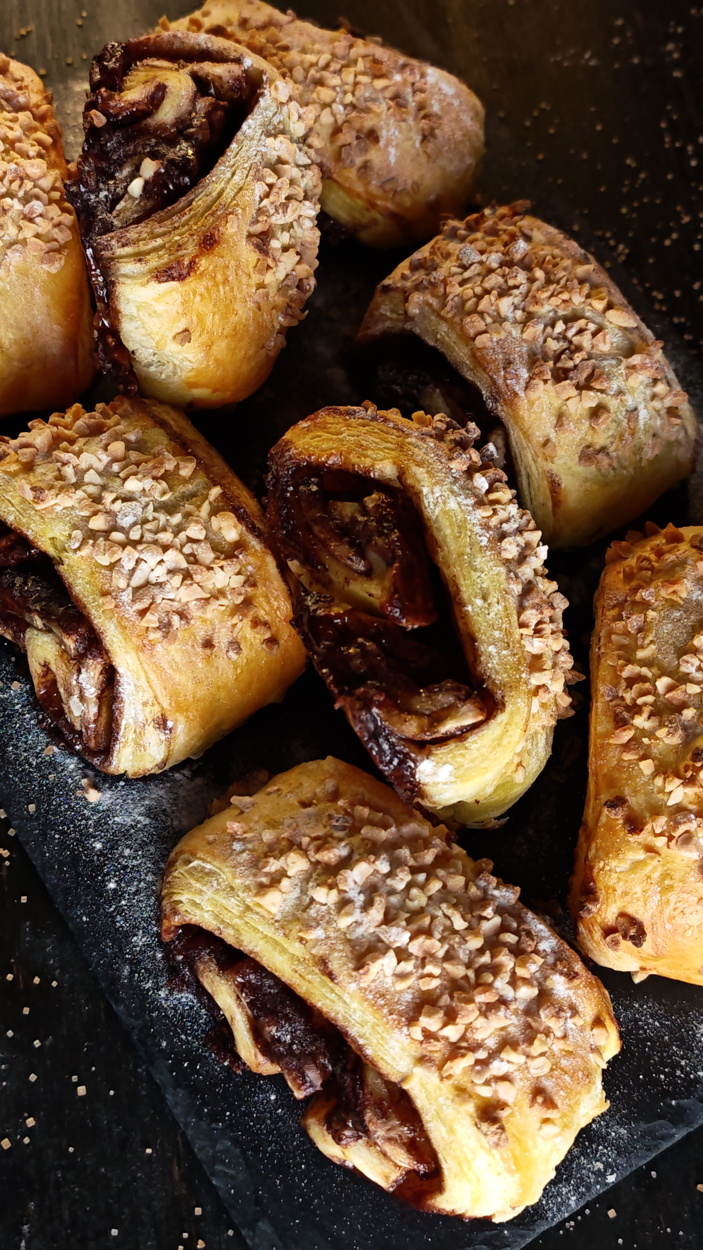 Rulouri cu nutella și banane - Desert rapid și delicios