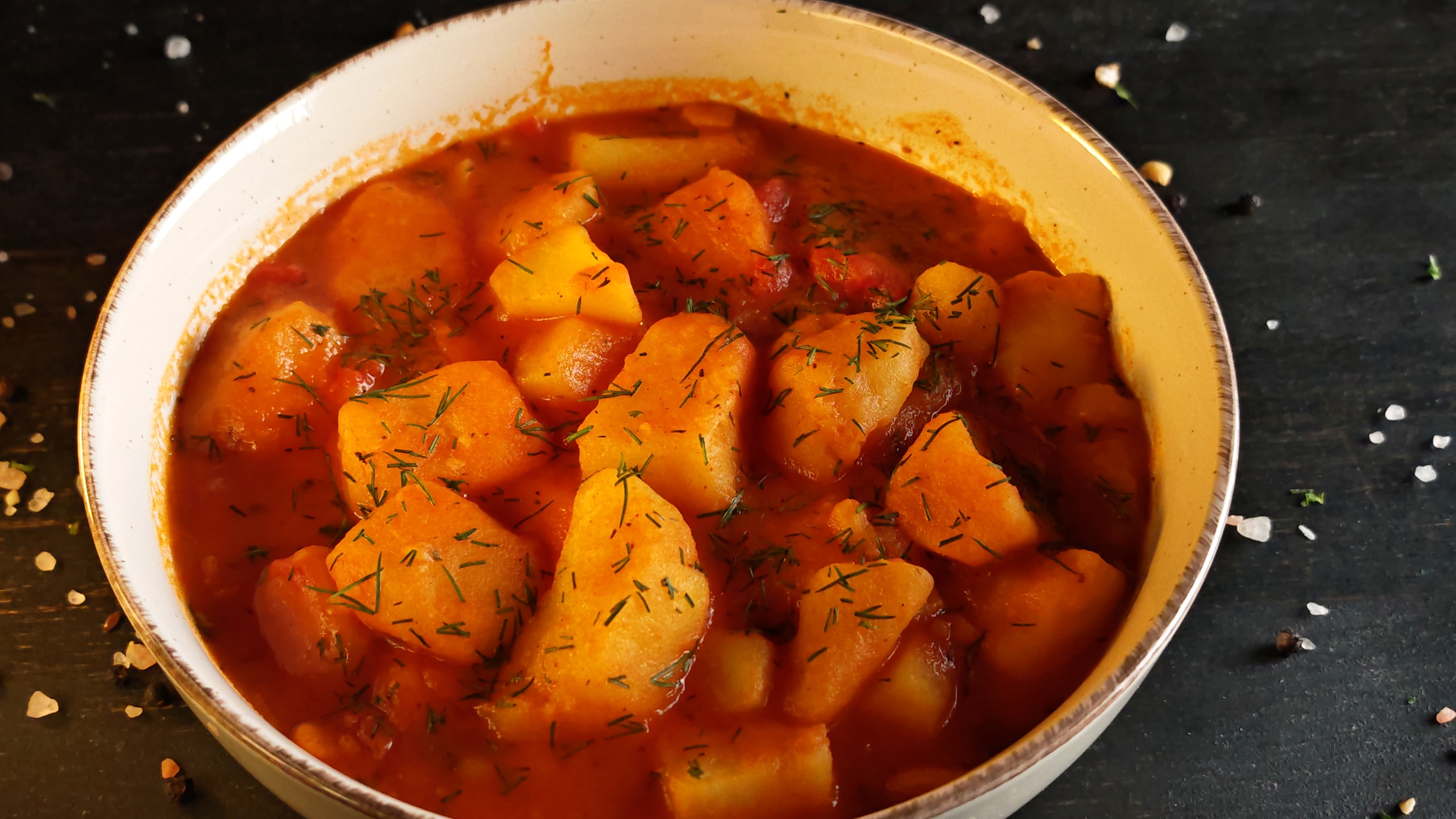 Mâncare de cartofi de post - Rețeta savuroasă și economică