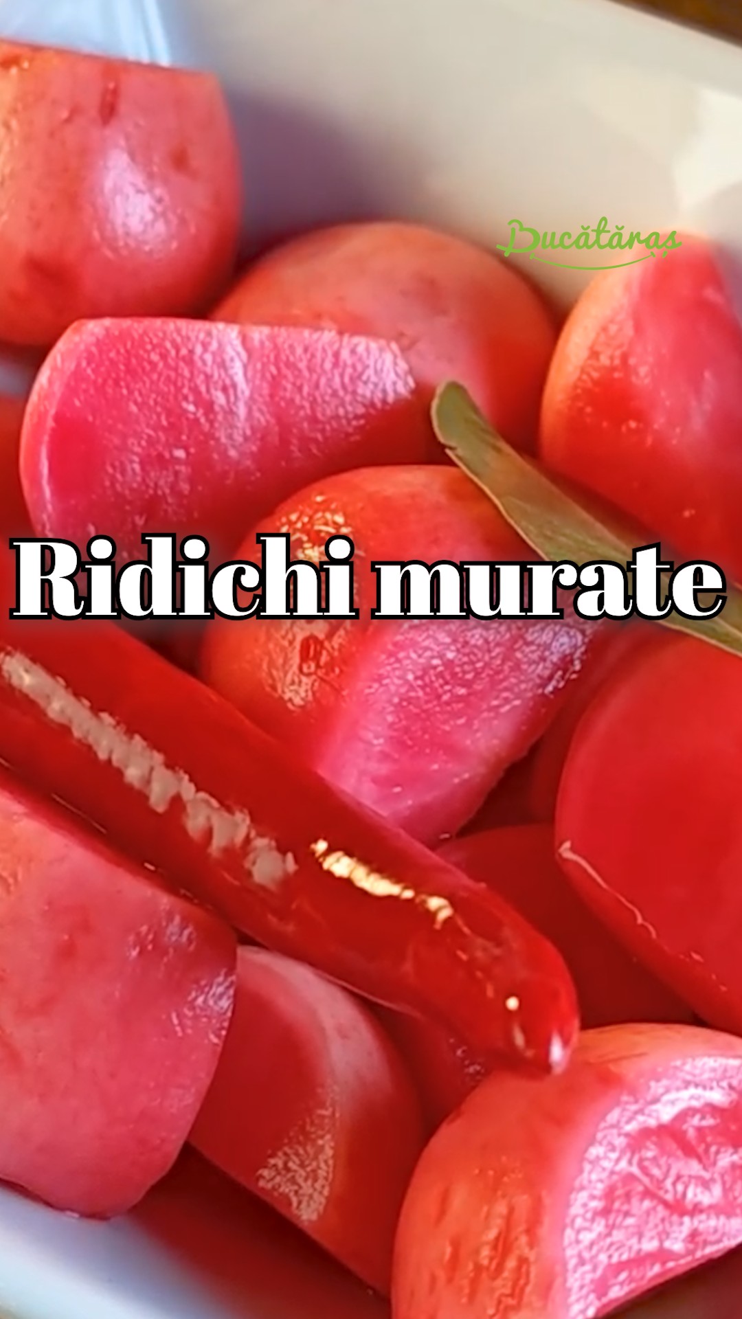Ridichi murate – rețetă simplă și rapidă