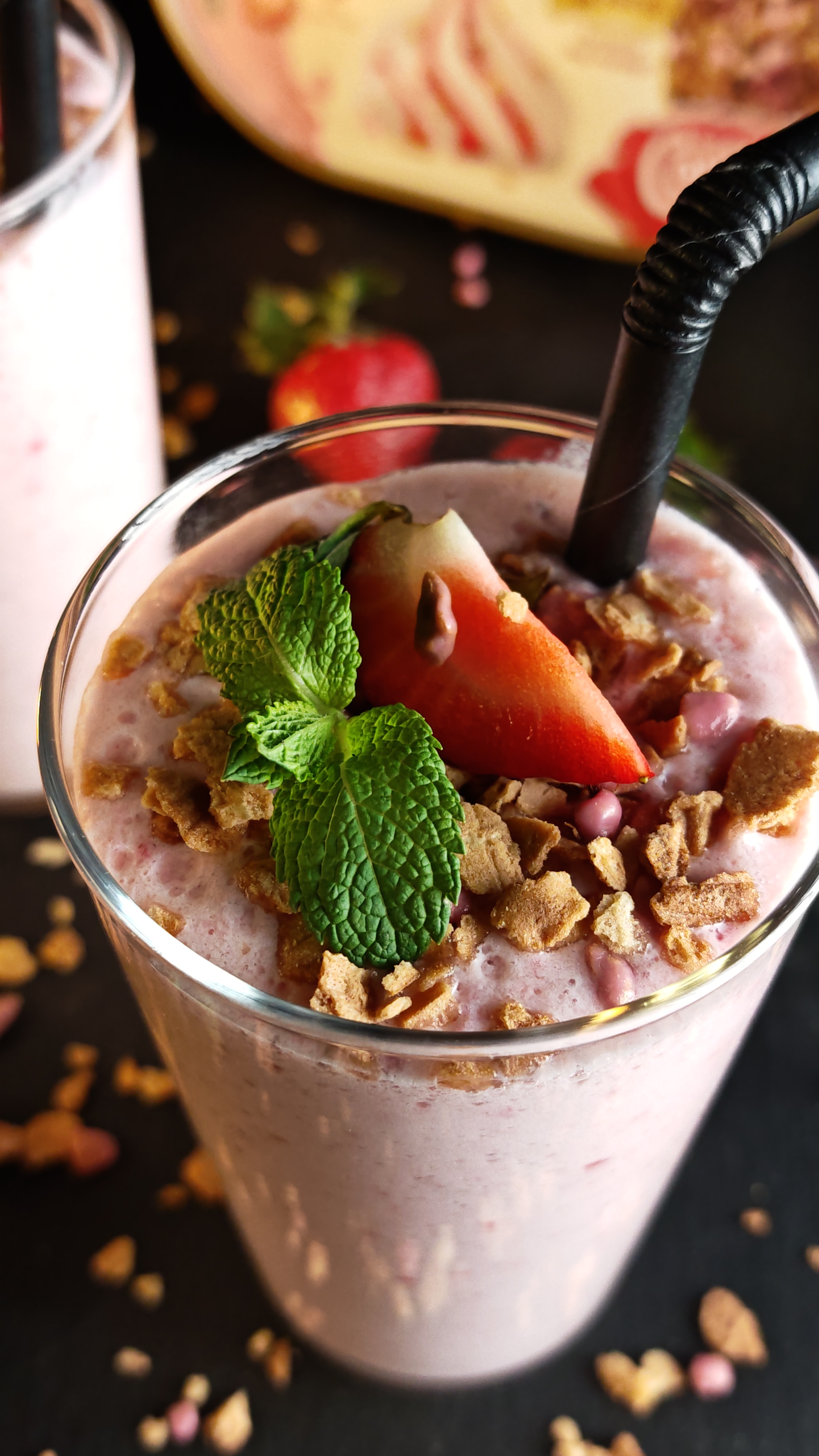 Shake cu înghețată de căpșuni - Deliciu răcoritor de vară